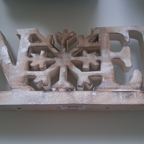 Rustic Snowflake Wall Decor - Picture 2 of 2